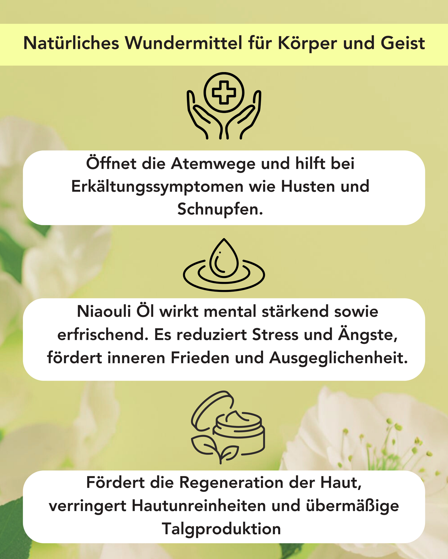 100 % natürliche Bio-Öle 10 ml