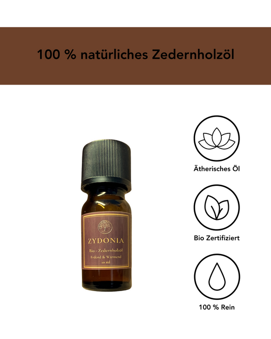 100 % natürliches Zedernholzöl 10 ml