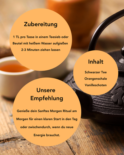 Schwarzer Tee - Sanftes Morgen Ritual