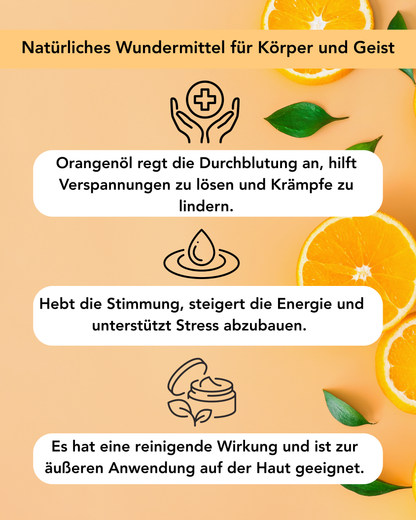 100 % natürliches Orangenöl 10 ml
