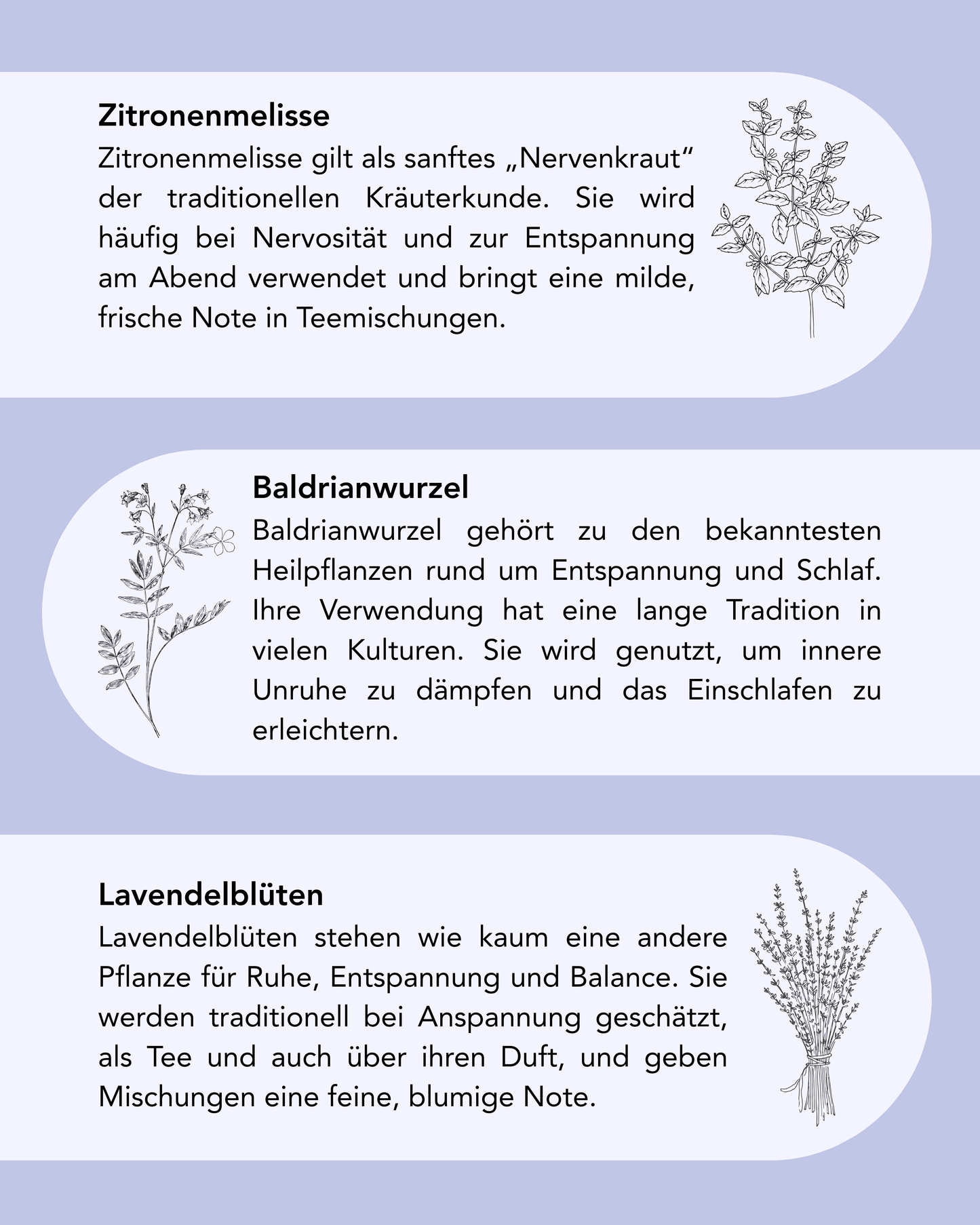 Nacht Ritual - Kräuterteemischung mit Baldrian