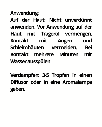 100 % natürliche Bio-Öle 10 ml