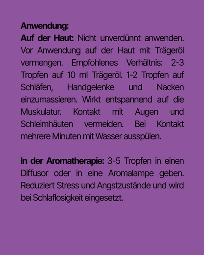 100 % natürliche Bio-Öle 10 ml