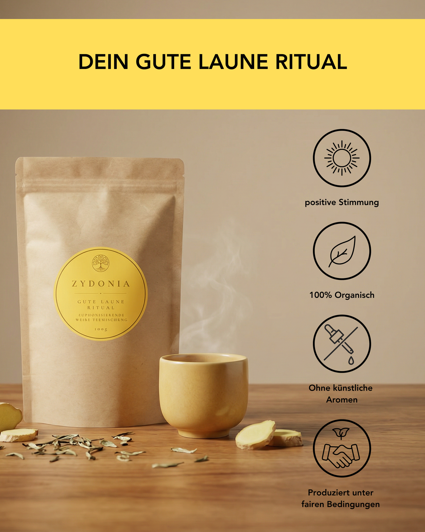 Weißer Tee - Gute Laune Ritual