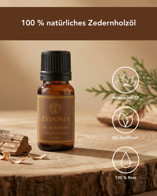 100 % natürliches Zedernholzöl 10 ml
