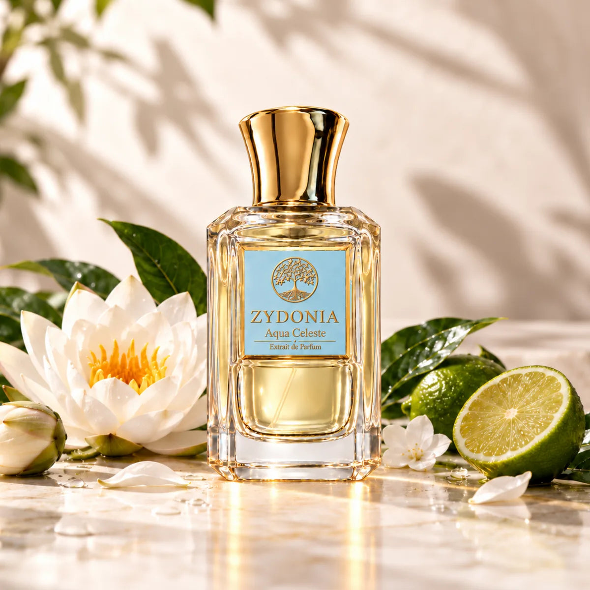 Extrait de Parfum Aqua Celeste mit Zutaten