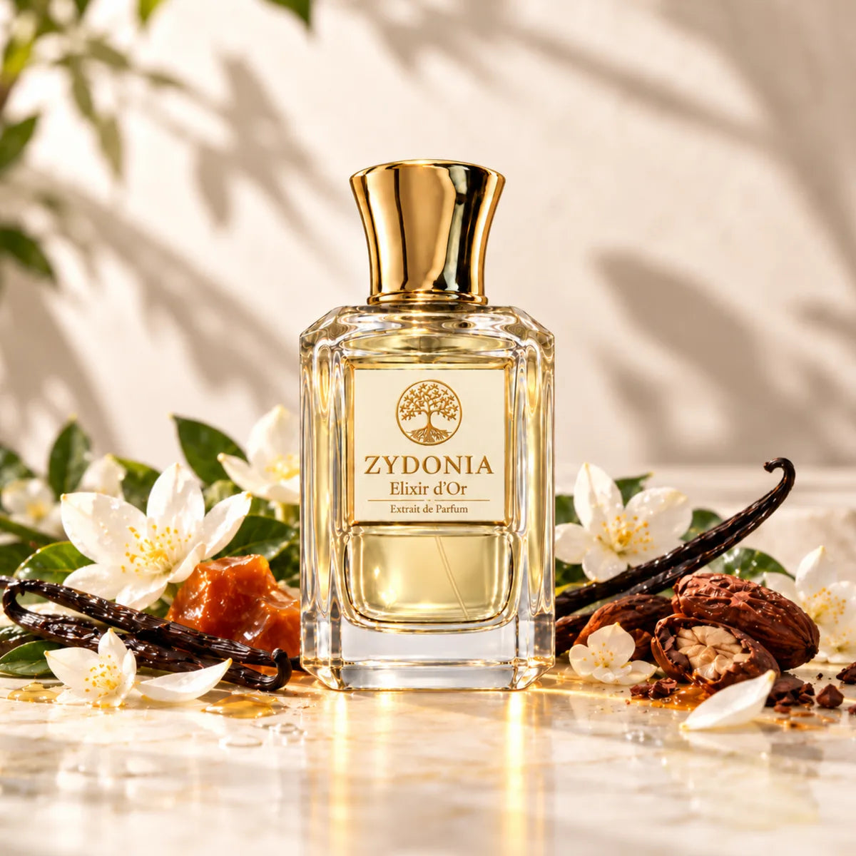 Extrait de Parfum Elixir d’Or mit Zutaten