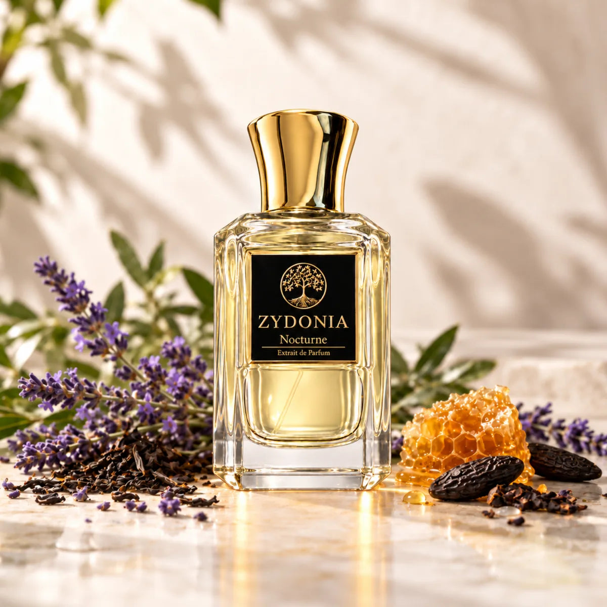 Extrait de Parfum Nocturne mit Zutaten