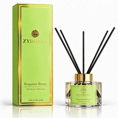 Raumduft Bergamot Breeze mit Verpackung