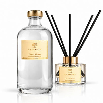Raumduft Refill 500 ml Ginger Flower mit Diffuser